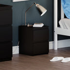 2 Drawer Bedside Chest (Grey)